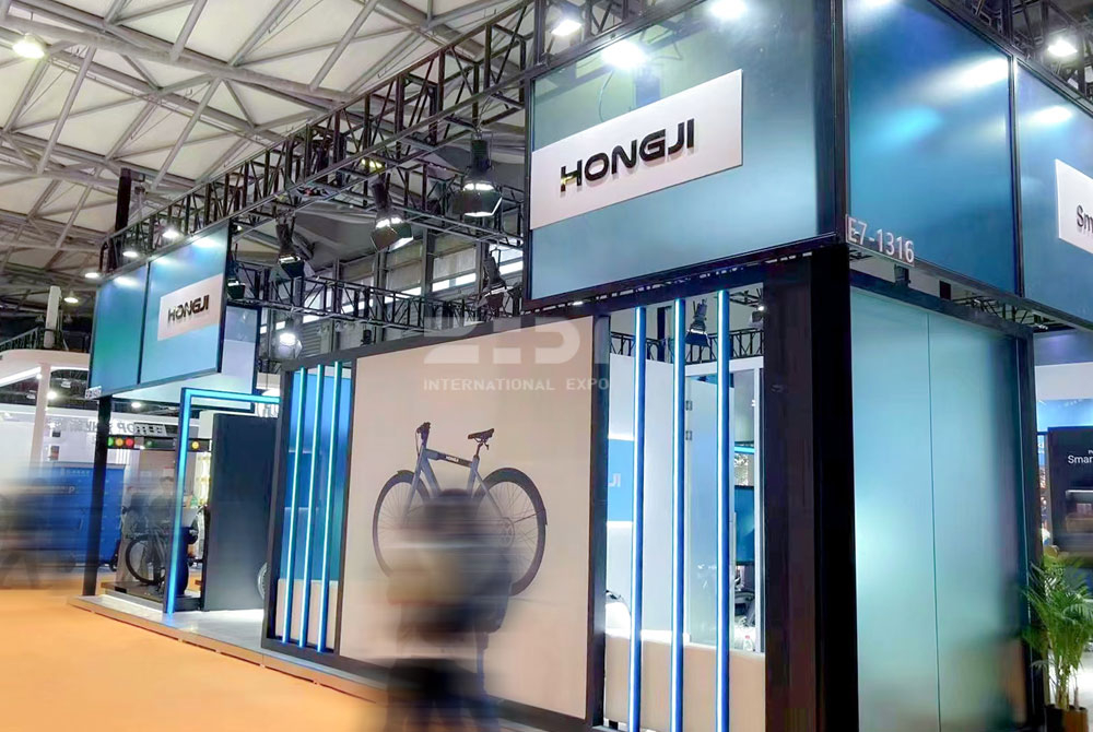 自行车展会搭建