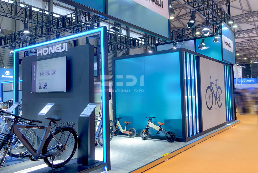 自行车展会设计搭建