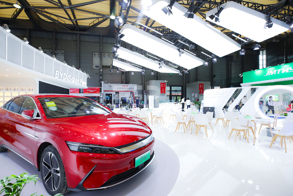 SNEC Trade Show Setup