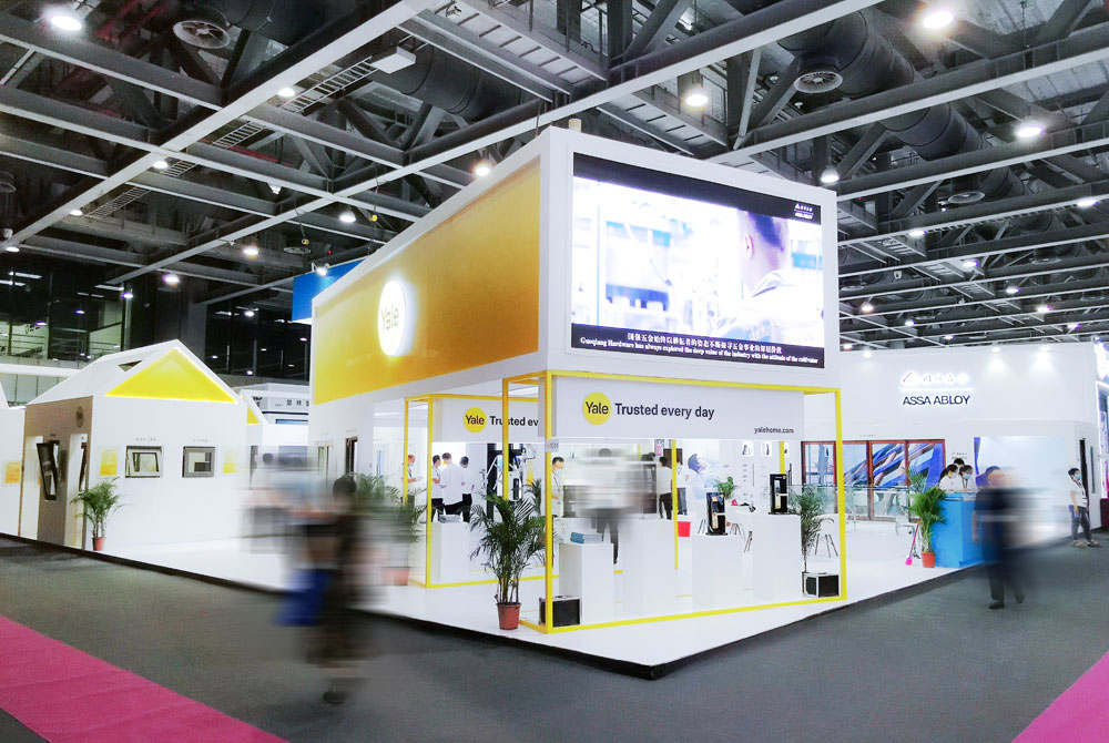 广州门窗幕墙展台展览搭建项目