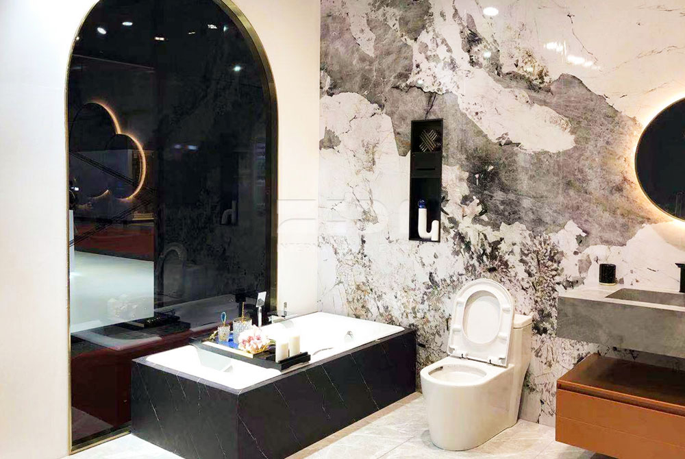 卫浴展布置搭建