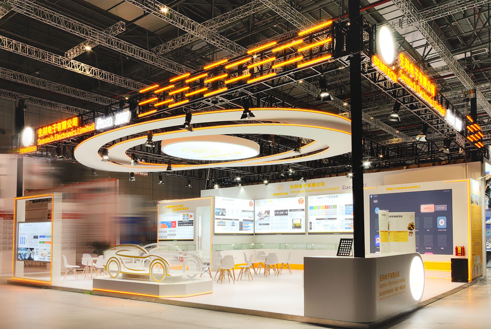 上海慕尼黑电子展览搭建项目