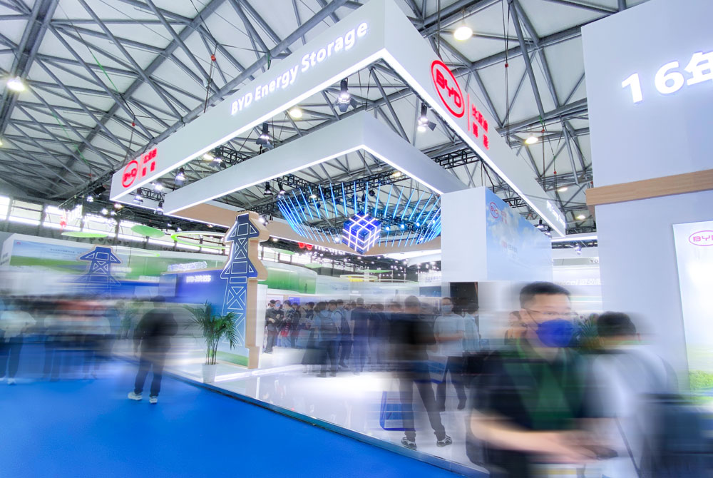 400㎡ BYD Energy Storage Exhibition Setup