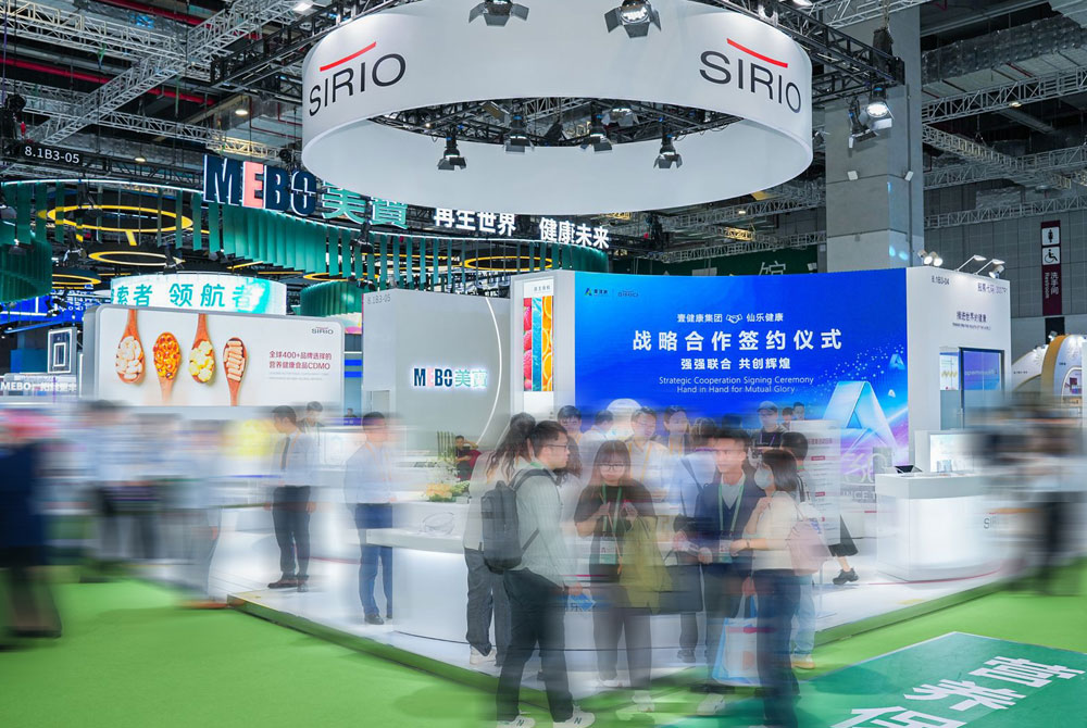 泽迪展会搭建公司-携手仙乐健康亮相2023进口博览会