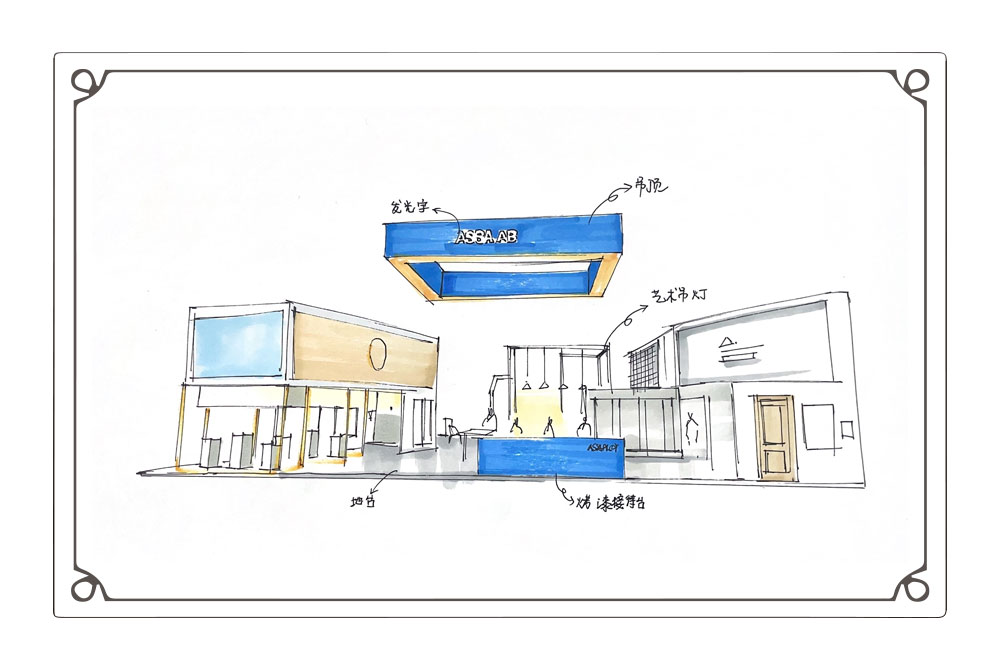 广州门窗幕墙展台展览搭建项目