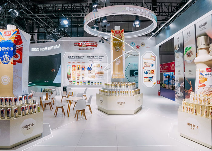 HOTELEX SHANGHAI Exhibition Stand Construction HOTELEX SHANGHAI Exhibition Stand Construction