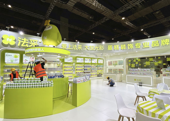 Bakery China Booth Design and Construction Project