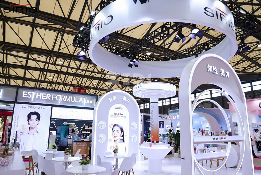 美容展台搭建布置