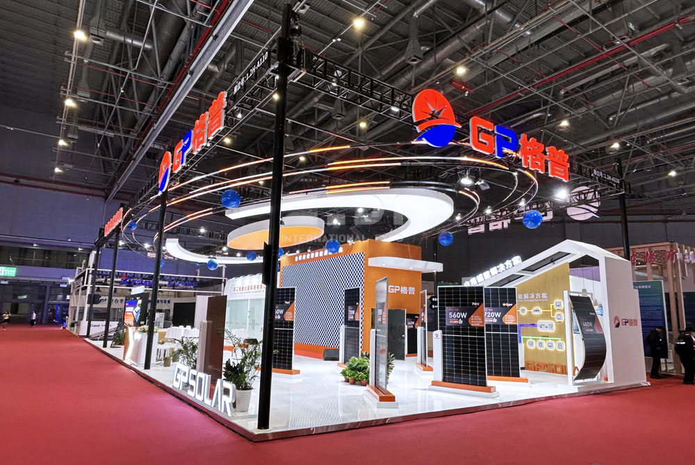 SNEC Exhibition Booth Setup