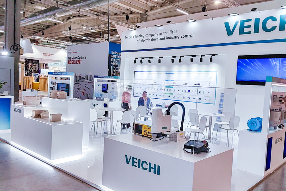 Italy Trade Show Booth Setup