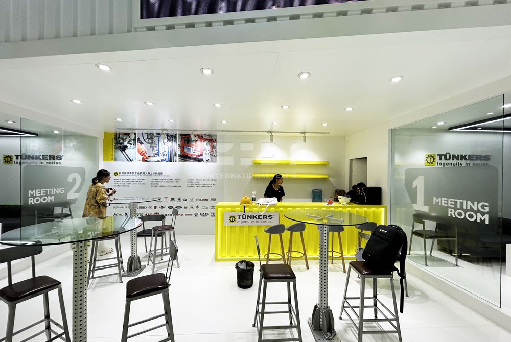 Automotive Aluminum Industry Booth Construction