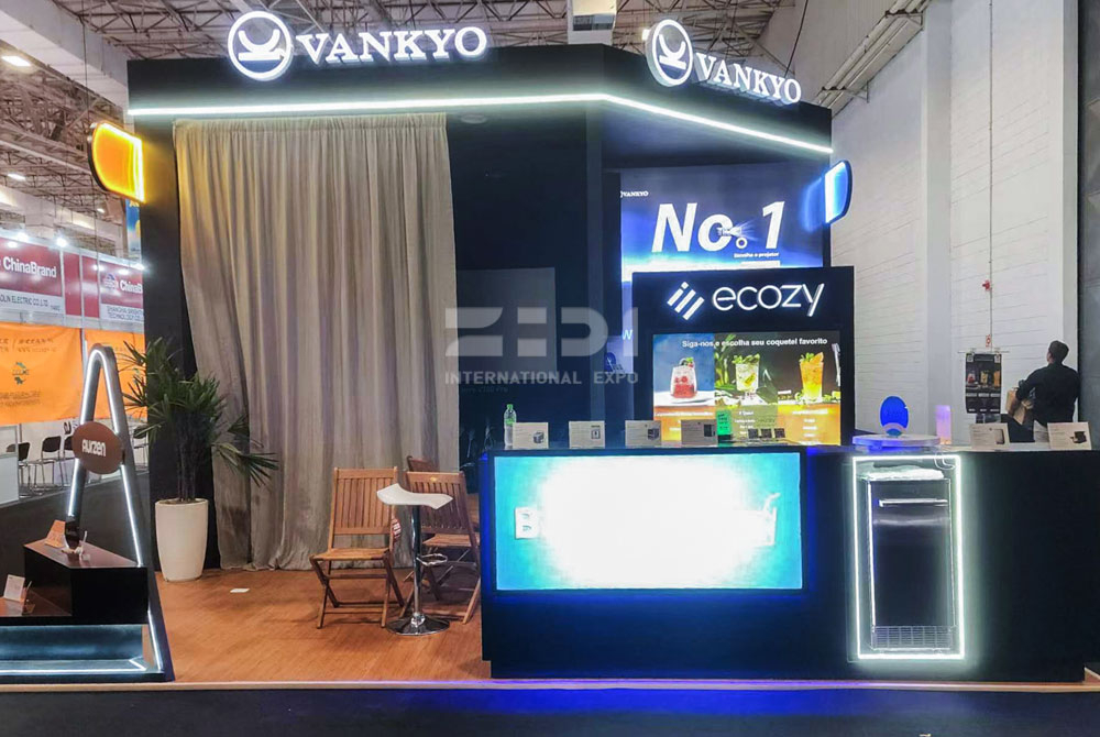 Electrolar Show Booth Construction