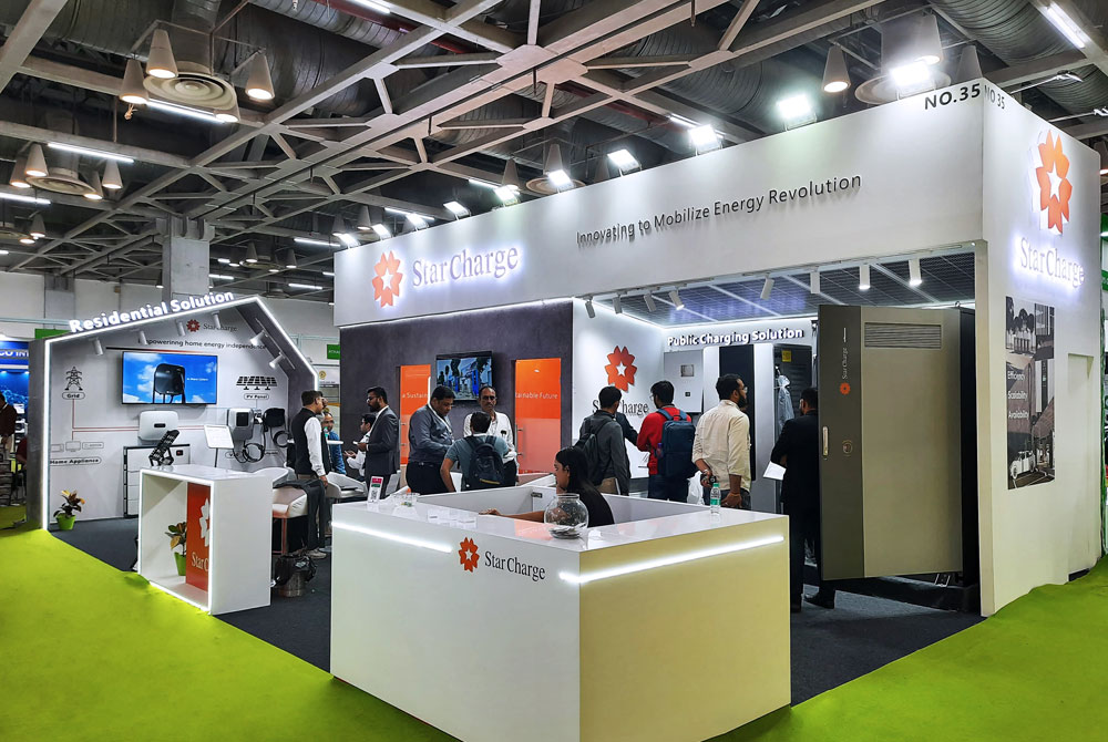 EV INDIA Booth Design and Construction