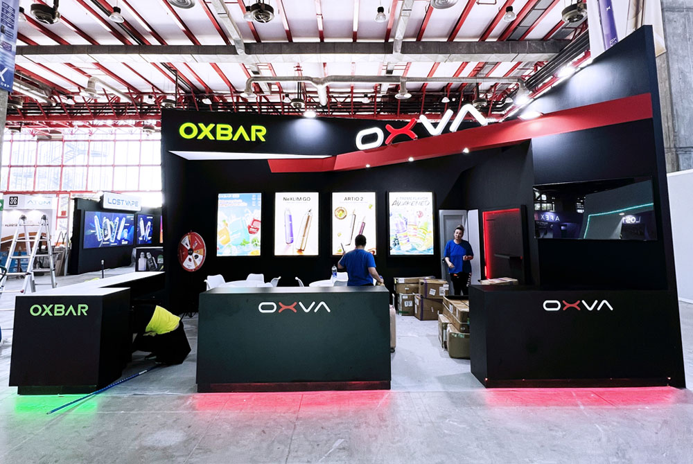 2025 Vapexpo Spain Booth Construction